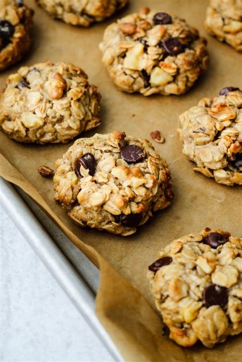 easy-honey-tahini-oatmeal-cookies-walder-wellness-rd image