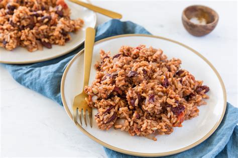 vegetarian-caribbean-red-beans-and-rice image