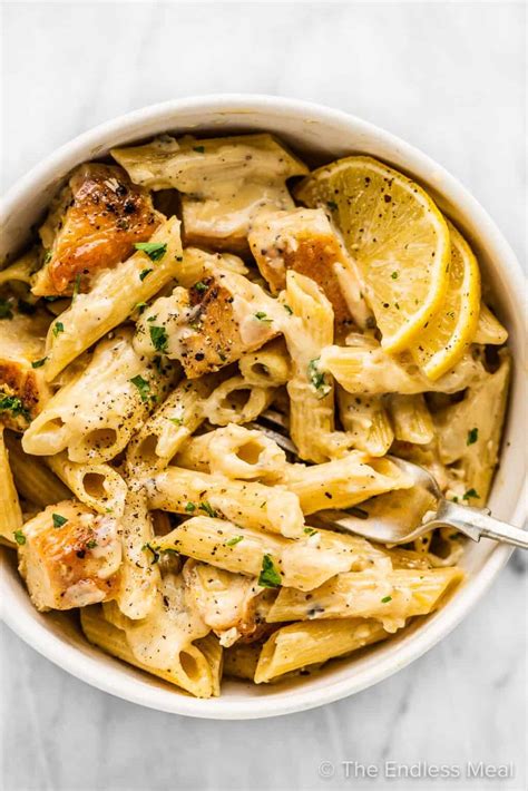 lemon-chicken-pasta-easy-to-make-the-endless-meal image