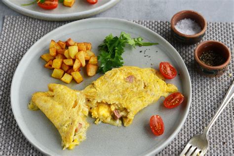 ham-and-cheese-omelet-recipe-the-spruce-eats image