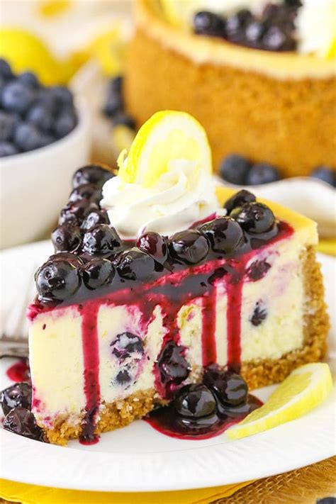 lemon-blueberry-cheesecake-best-homemade image
