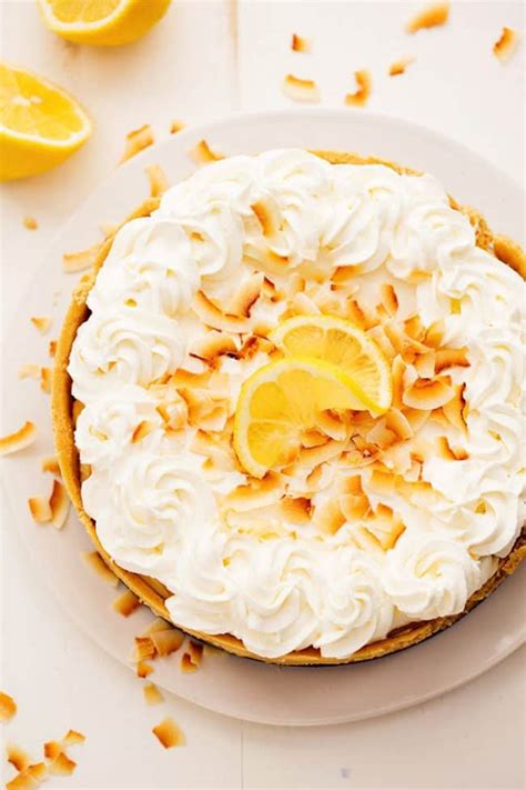 no-bake-lemon-macaroon-cheesecake-the image