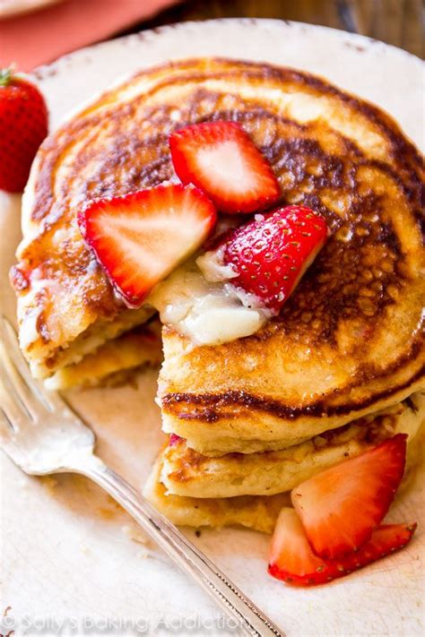 strawberry-buttermilk-pancakes-with-honey-butter image