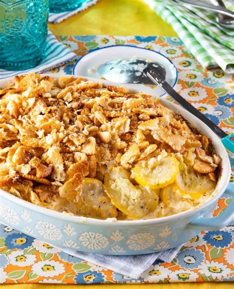 how-to-make-yellow-squash-casserole-the-pioneer image