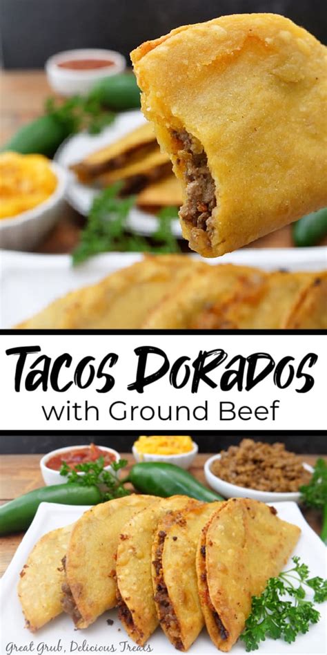 tacos-dorados-with-ground-beef-great-grub image