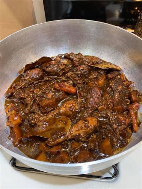 brown-stew-chicken-bajan-cooking image