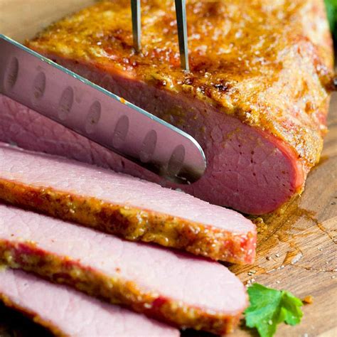 baked-corned-beef-with-honey-mustard image