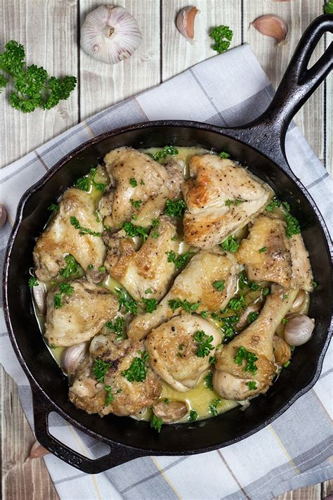 pollo-al-ajillo-spanish-garlic-chicken image