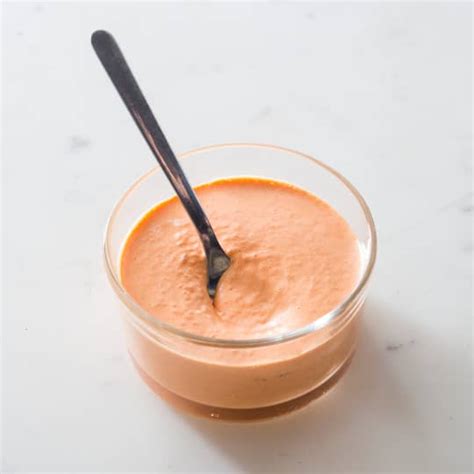 spicy-red-pepper-mayonnaise-cooks-illustrated image