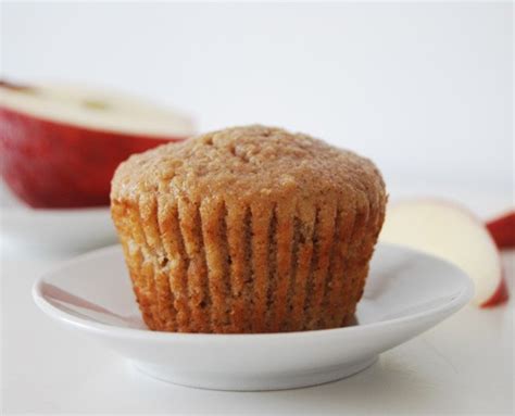 whole-wheat-applesauce-muffins-honest-cooking image