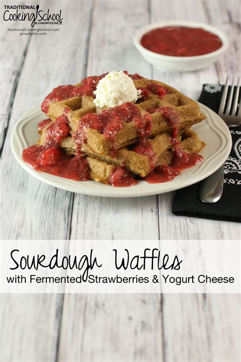 sourdough-waffles-with-fermented-strawberries image