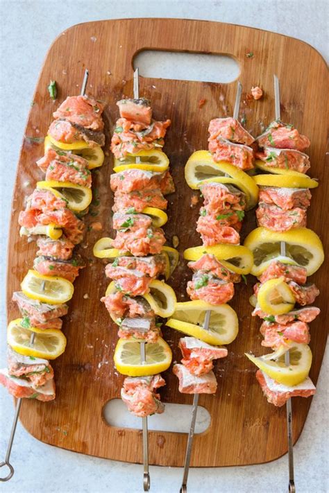 grilled-salmon-skewers-with-lemon-garlic-marinade image