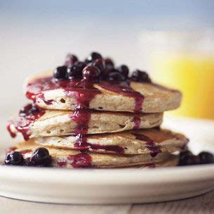 pancakes-with-maine-blueberry-sauce-food-channel image