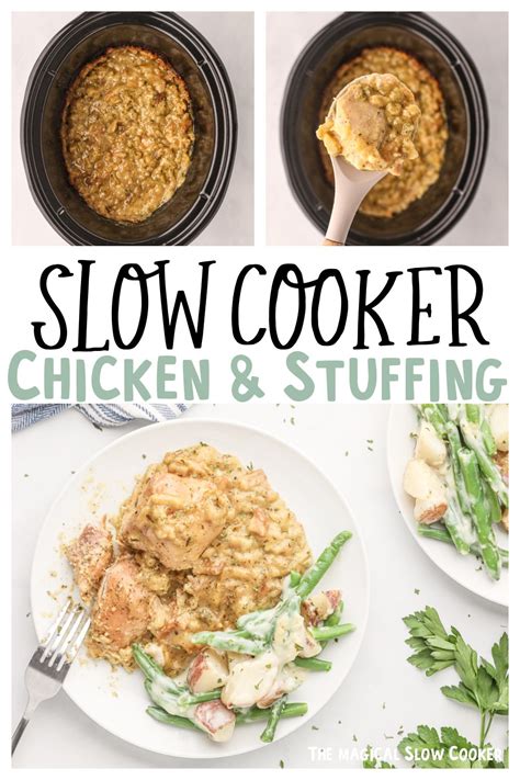slow-cooker-chicken-and-stuffing image