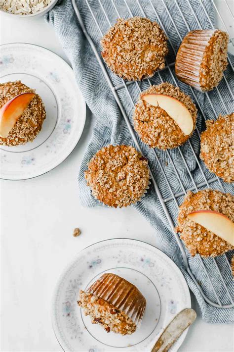 wholesome-peach-muffins-recipe-jar-of-lemons image