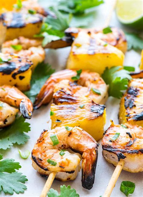 shrimp-kabobs-with-pineapple-well-plated-by-erin image