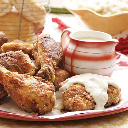 fried-chicken-and-milk-gravy-recipe-myrecipes image