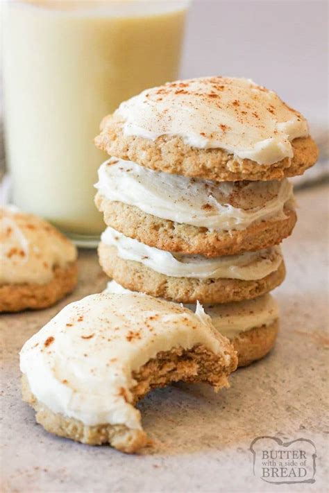 eggnog-cookies-butter-with-a-side-of-bread image