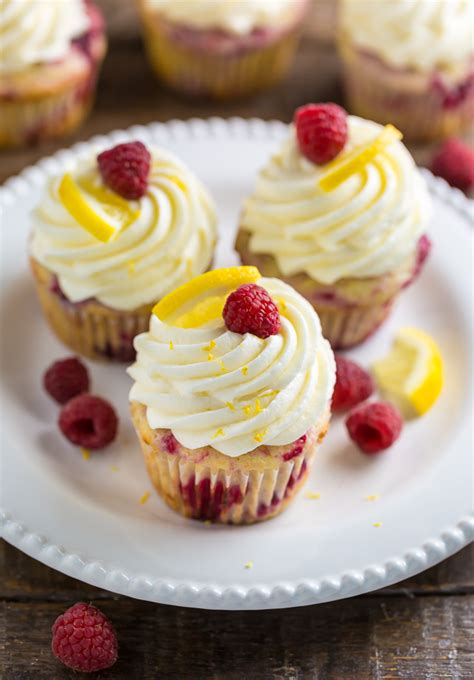 lemon-raspberry-cupcakes-with-lemon-cream-cheese image