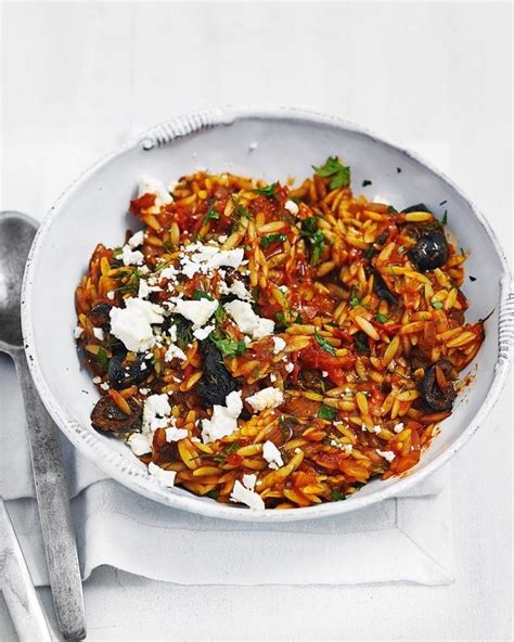 easy-orzo-pasta-with-tomato-sauce-recipe-delicious image