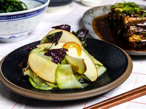 chayote-and-apple-salad-with-citrus-dressing image