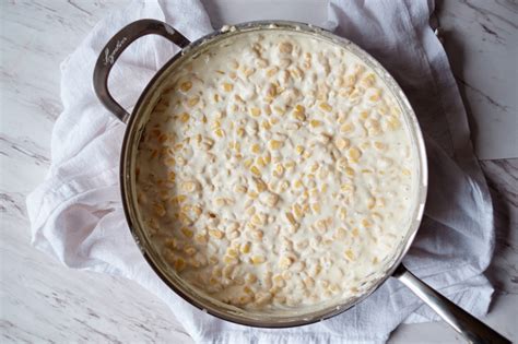 creamy-cheese-corn-casserole-drizzle-me-skinny image