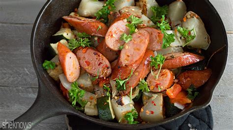 one-pot-wonder-bratwurst-veggie-skillet-is-an-easy-dinner-for image