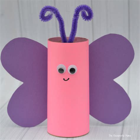 toilet-paper-roll-butterfly-craft-the-resourceful-mama image