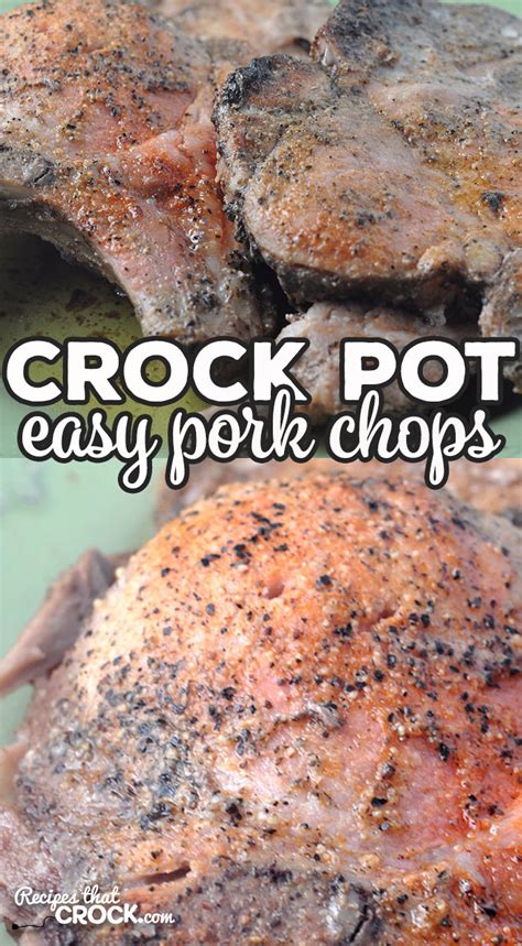 easy-slow-cooker-pork-chops-recipes-that image