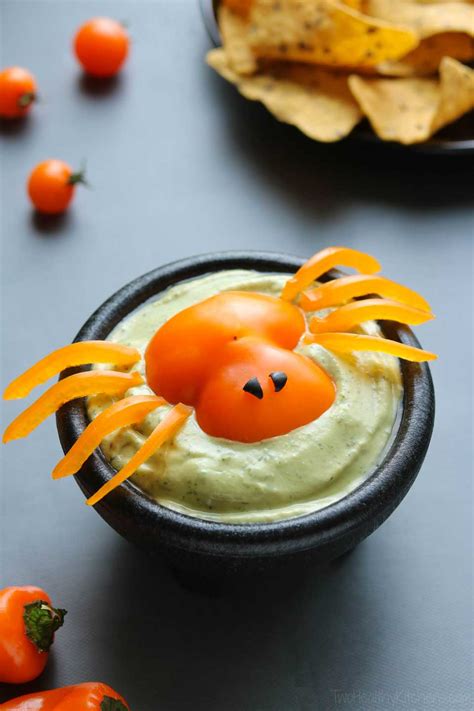 spooky-spider-halloween-appetizer-dip image