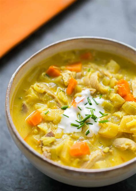 curried-turkey-soup-with-leftover-turkey-simply image