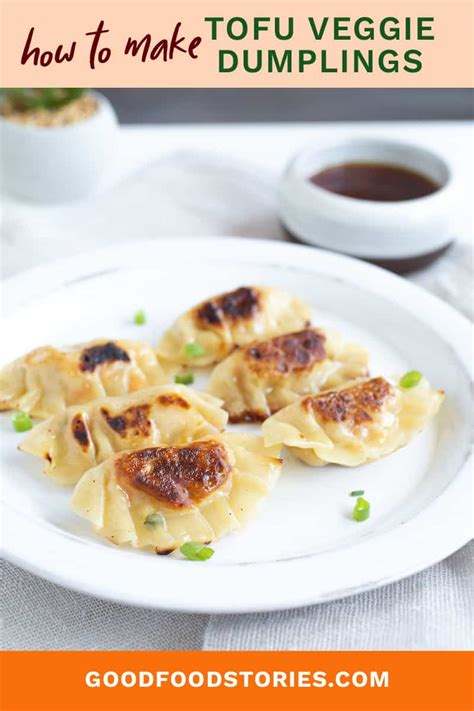 homemade-tofu-veggie-dumplings-good-food image