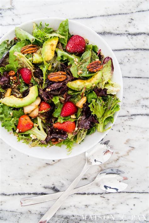 spring-mix-salad-with-strawberries-avocados-and-more image