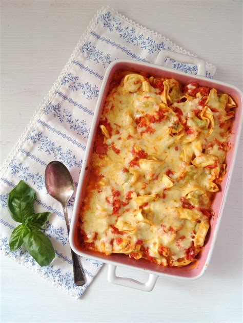 vegetarian-tortellini-vegetable-bake-or-pasta-casserole image
