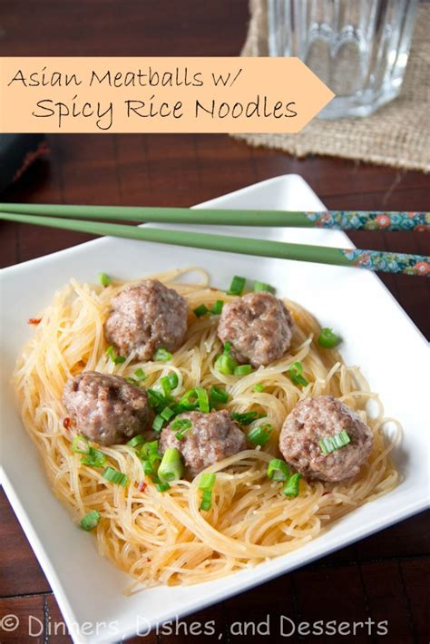 asian-meatballs-w-spicy-rice-noodles image