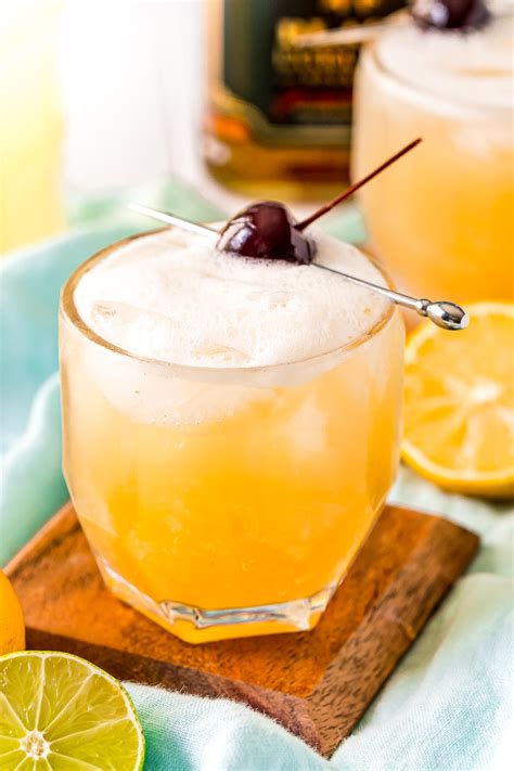 bourbon-whiskey-sour-cocktail image