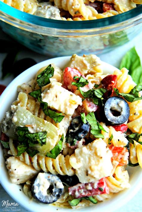 creamy-italian-pasta-salad-gluten-free image
