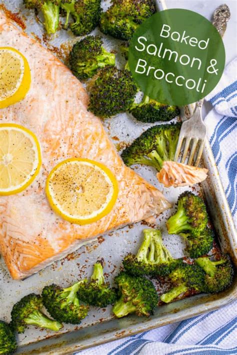 one-pan-baked-salmon-broccoli-the-schmidty-wife image
