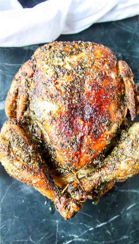 air-fryer-whole-chicken-the-food-blog image