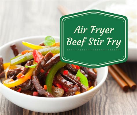 air-fryer-beef-stir-fry-with-homemade-marinade-fork image
