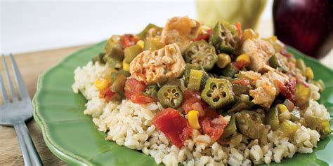 healthy-creole-chicken-and-okra-recipe-onie-project image