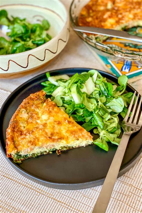 crustless-smoked-salmon-spinach-quiche-the-bossy image