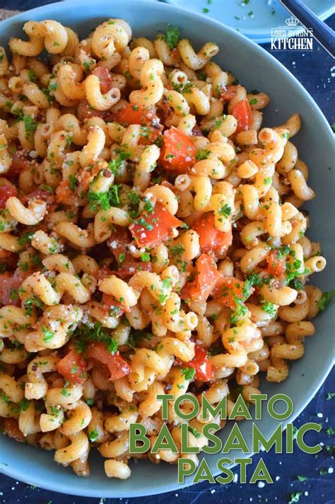 tomato-balsamic-pasta-lord-byrons-kitchen image