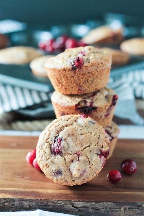 cranberry-almond-muffins-vegan-veggie-inspired image