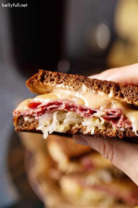 reuben-sandwich-recipe-belly-full image