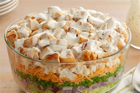 seven-layer-chicken-salad-with-ranch-dressing-hidden image