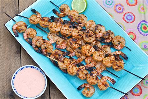 grilled-apricot-shrimp-with-harissa-aioli-the-fountain image