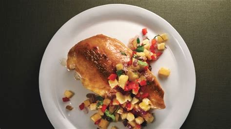 pineapple-glazed-chicken-with-jalapeo-salsa-bon-apptit image