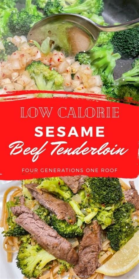 low-calorie-sesame-beef-tenderloin-with-broccoli image