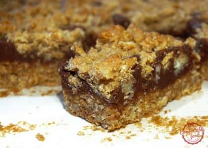 dense-and-chewy-oatmeal-fudge-bars-comfortable image